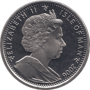 2006 ONE CROWN ISLE OF MAN F194 - WORLD COINS - Cambridgeshire Coins