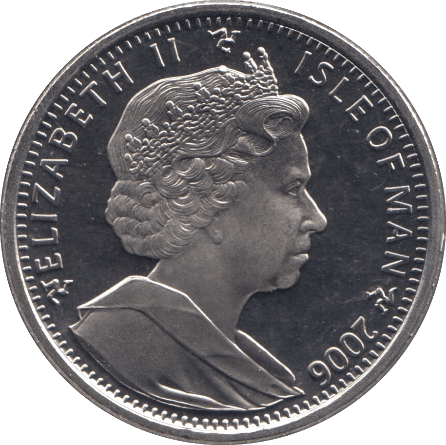 2006 ONE CROWN ISLE OF MAN F194 - WORLD COINS - Cambridgeshire Coins