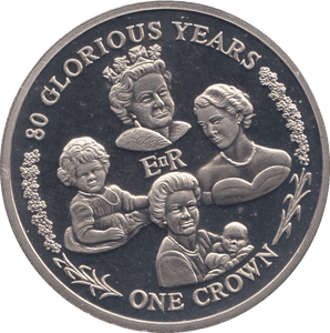 2006 ONE CROWN - WORLD COINS - Cambridgeshire Coins