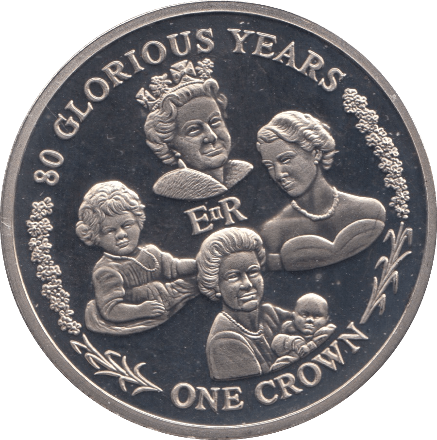 2006 ONE CROWN - WORLD COINS - Cambridgeshire Coins