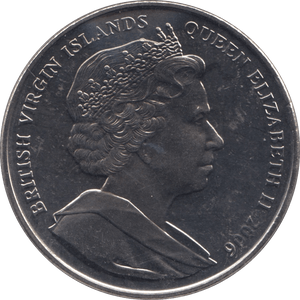 2006 ONE DOLLAR BRITISH VIRGIN ISLANDS F195 - WORLD COINS - Cambridgeshire Coins