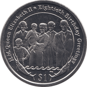 2006 ONE DOLLAR BRITISH VIRGIN ISLANDS F195 - WORLD COINS - Cambridgeshire Coins