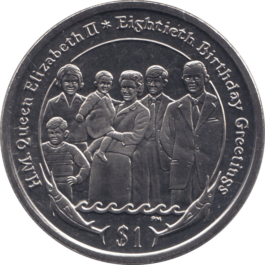2006 ONE DOLLAR BRITISH VIRGIN ISLANDS F195 - WORLD COINS - Cambridgeshire Coins