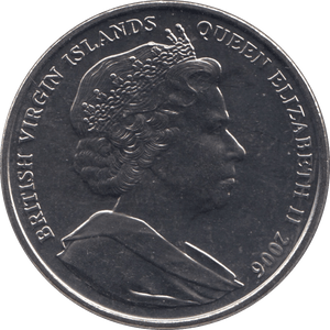 2006 ONE DOLLAR BRITISH VIRGIN ISLANDS F196 - WORLD COINS - Cambridgeshire Coins