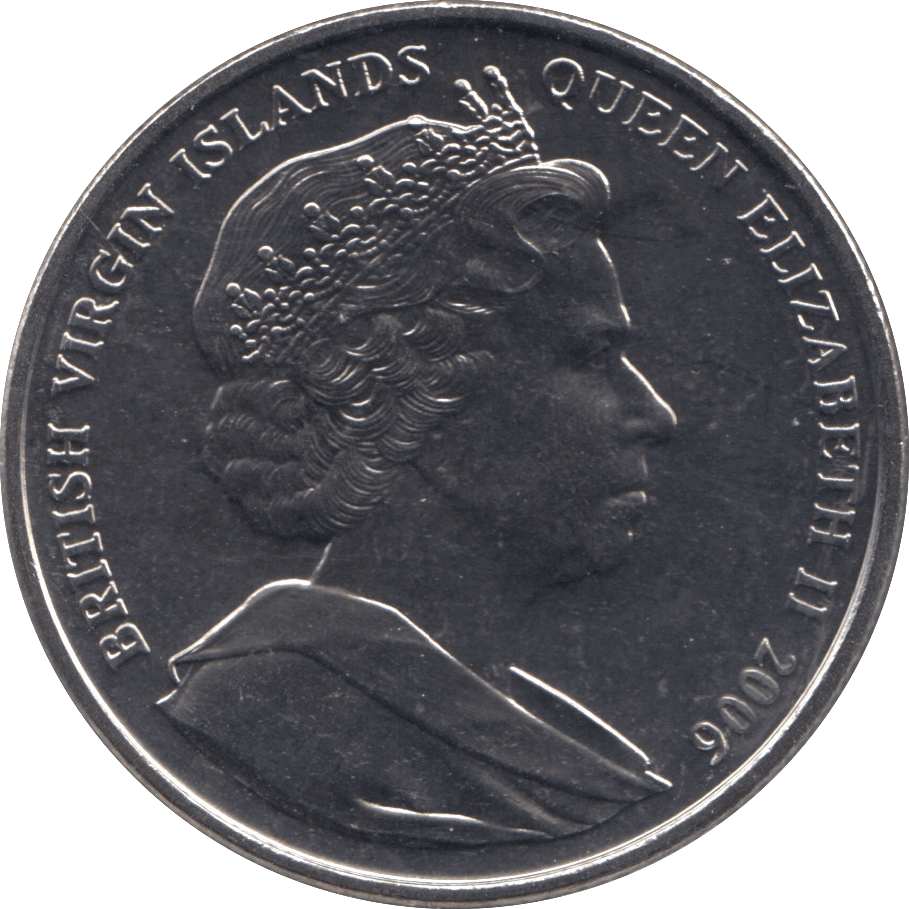 2006 ONE DOLLAR BRITISH VIRGIN ISLANDS F196 - WORLD COINS - Cambridgeshire Coins