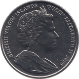 2006 ONE DOLLAR BRITISH VIRGIN ISLANDS F196 - WORLD COINS - Cambridgeshire Coins