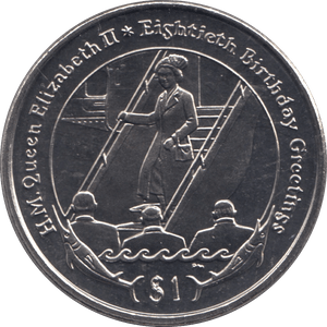 2006 ONE DOLLAR BRITISH VIRGIN ISLANDS F196 - WORLD COINS - Cambridgeshire Coins