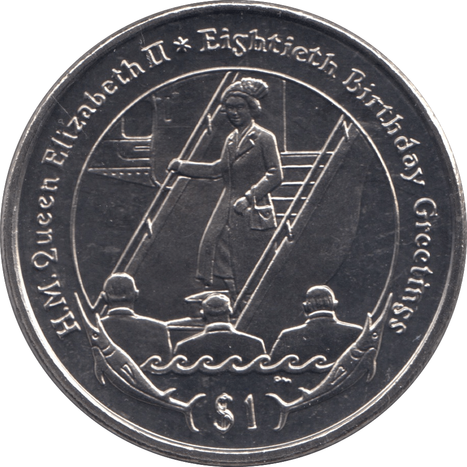 2006 ONE DOLLAR BRITISH VIRGIN ISLANDS F196 - WORLD COINS - Cambridgeshire Coins