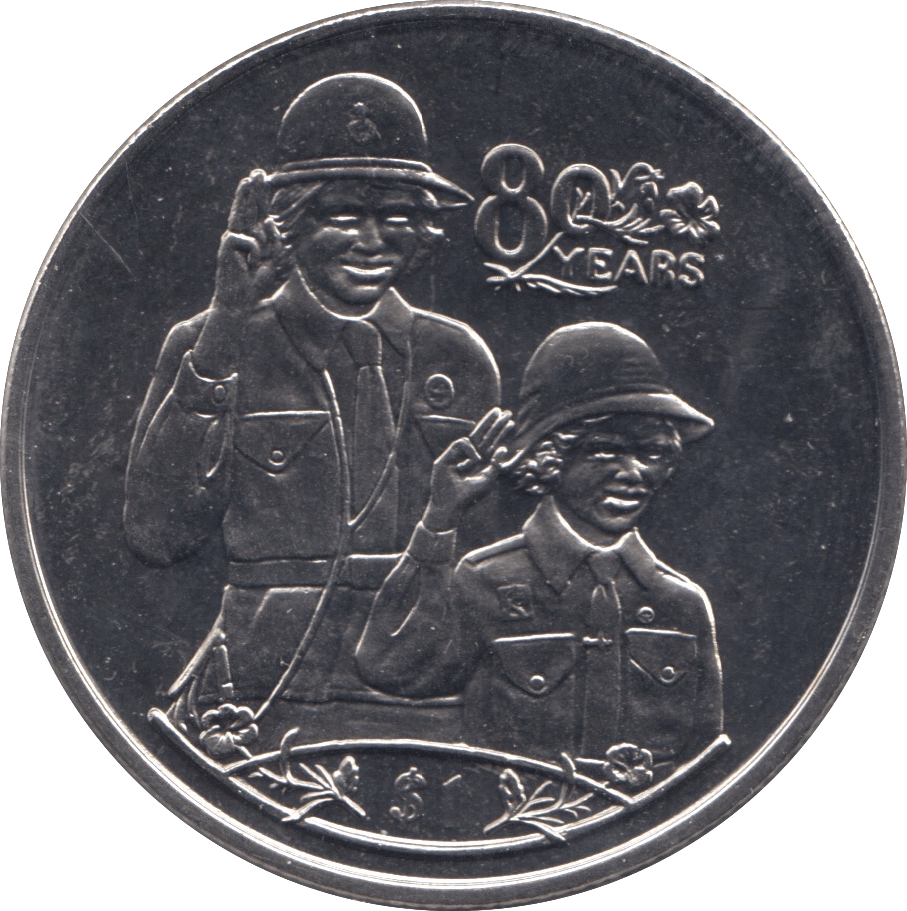 2006 ONE DOLLAR LIBERIA F416 - SILVER WORLD COINS - Cambridgeshire Coins