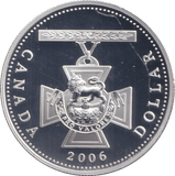 2006 ONE DOLLAR SILVER PROOF CANADA - SILVER WORLD COINS - Cambridgeshire Coins