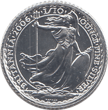 2006 SILVER 1/10TH BRITANNIA ( BU ) - WORLD COINS - Cambridgeshire Coins