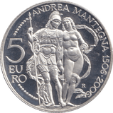 2006 SILVER 5 EURO SAN MARINO ( PROOF ) - SILVER WORLD COINS - Cambridgeshire Coins