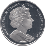 2006 SILVER .925 PRINCESS ANNE FAMILY AND QUEEN 80TH BDAY TEN DOLARS VIRGIN ISLANDS - Silver Proof - Cambridgeshire Coins