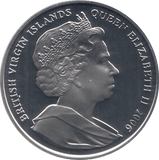 2006 SILVER .925 QUEEN AND MOTHER 80TH BDAY TEN DOLARS VIRGIN ISLANDS - Silver Proof - Cambridgeshire Coins