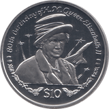 2006 SILVER .925 RAF AND QUEEN 80TH BDAY TEN DOLARS SIERRA LEONE - Silver Proof - Cambridgeshire Coins