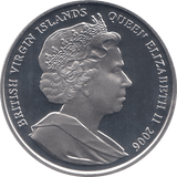 2006 SILVER .925 THRONES QUEEN 80TH BDAY TEN DOLARS VIRGIN ISLANDS - Silver Proof - Cambridgeshire Coins