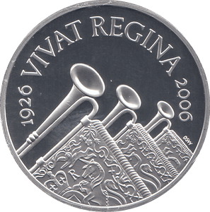 2006 SILVER .925 VIVAT REGINA QUEEN 80TH BDAY ANNIV. FIVE POUNDS - SILVER PROOF - Cambridgeshire Coins