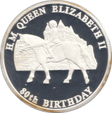 2006 SILVER .999 QUEEN RIDING A HORSE 80TH.BDAY 10 KWACHA REP.OF MALAWI - Silver Proof - Cambridgeshire Coins