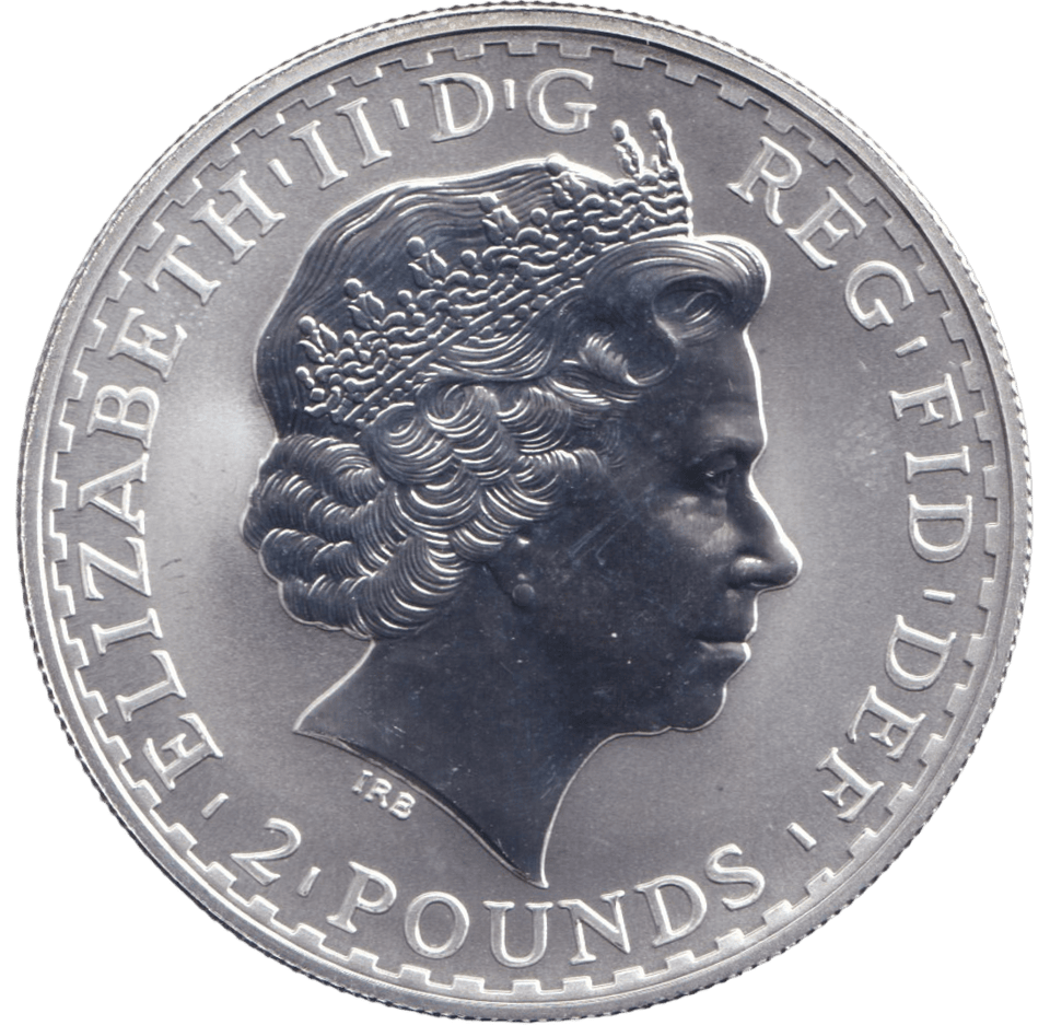 2006 SILVER BRITANNIA ONE OUNCE TWO POUNDS 2 - SILVER BRITANNIA - Cambridgeshire Coins