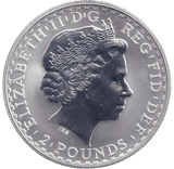 2006 SILVER BRITANNIA ONE OUNCE TWO POUNDS 2 - SILVER BRITANNIA - Cambridgeshire Coins