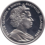 2006 SILVER CROWN 80 YEARS ( PROOF ) - SILVER WORLD COINS - Cambridgeshire Coins