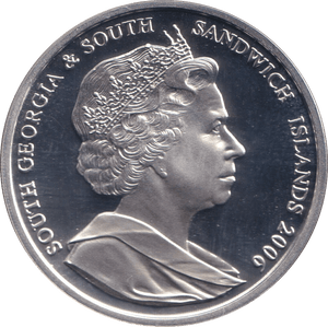 2006 SILVER CROWN 80 YEARS ( PROOF ) - SILVER WORLD COINS - Cambridgeshire Coins