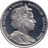 2006 SILVER CROWN 80 YEARS ( PROOF ) - SILVER WORLD COINS - Cambridgeshire Coins