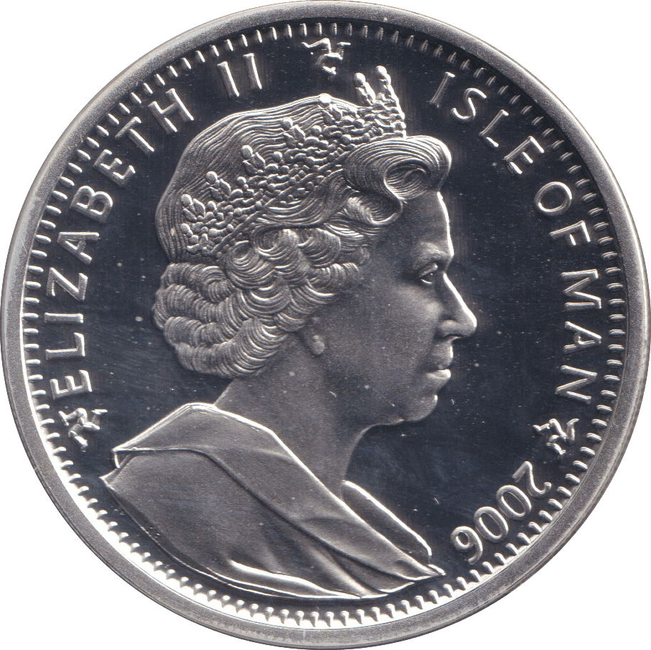 2006 SILVER CROWN 80 YEARS ( PROOF ) - SILVER WORLD COINS - Cambridgeshire Coins