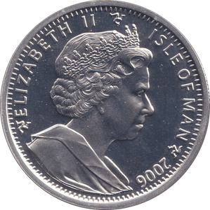 2006 SILVER CROWN 80 YEARS - SILVER WORLD COINS - Cambridgeshire Coins