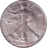 2006 SILVER LIBERTY DOLLAR USA - SILVER WORLD COINS - Cambridgeshire Coins
