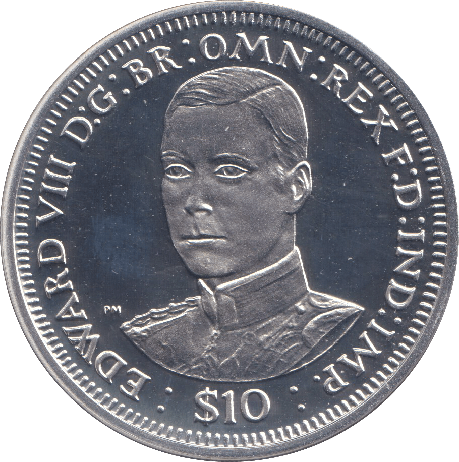 2006 SILVER PROOF 10 DOLLAR EDWARD VIII - SILVER WORLD COINS - Cambridgeshire Coins