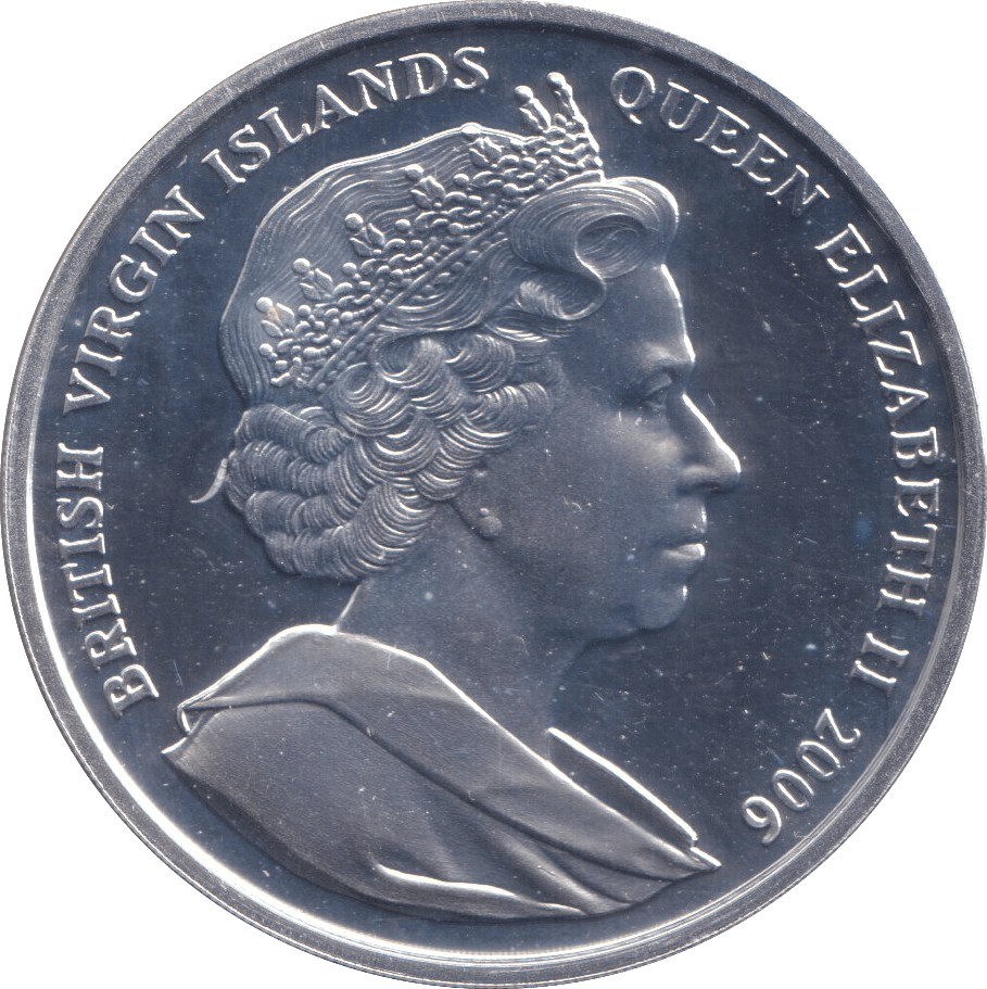 2006 SILVER PROOF 10 DOLLAR ELIZABETH II - SILVER WORLD COINS - Cambridgeshire Coins