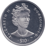 2006 SILVER PROOF 10 DOLLAR ELIZABETH II - SILVER WORLD COINS - Cambridgeshire Coins