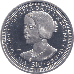 2006 SILVER PROOF 10 DOLLAR VICTORIA - SILVER WORLD COINS - Cambridgeshire Coins