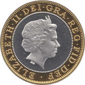 2006 SILVER PROOF BRUNEL PORTRAIT TWO POUNDS - SILVER WORLD COINS - Cambridgeshire Coins