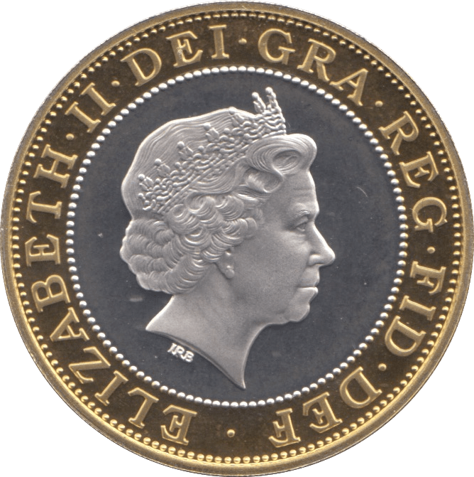 2006 SILVER PROOF BRUNEL PORTRAIT TWO POUNDS - SILVER WORLD COINS - Cambridgeshire Coins