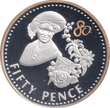 2006 SILVER PROOF FIFTY PENCE FALKLAND ISLANDS - SILVER WORLD COINS - Cambridgeshire Coins