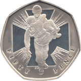 2006 SILVER PROOF FIFTY PENCE HEROIC ACTS - SILVER WORLD COINS - Cambridgeshire Coins