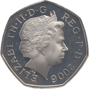 2006 SILVER PROOF FIFTY PENCE HEROIC ACTS - SILVER WORLD COINS - Cambridgeshire Coins