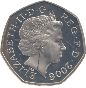 2006 SILVER PROOF FIFTY PENCE VICTORIA CROSS - SILVER WORLD COINS - Cambridgeshire Coins