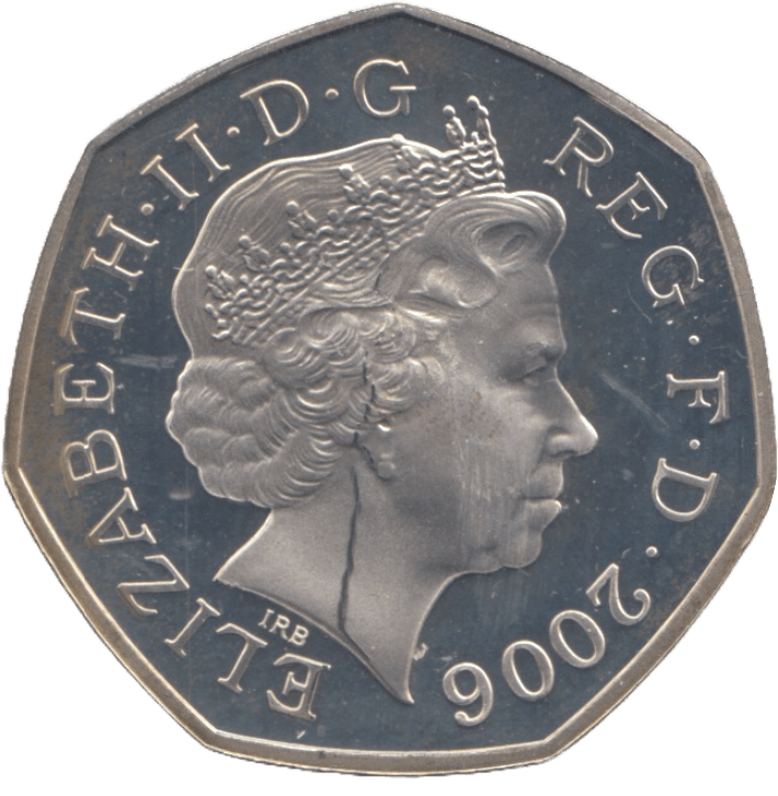 2006 SILVER PROOF FIFTY PENCE VICTORIA CROSS - SILVER WORLD COINS - Cambridgeshire Coins