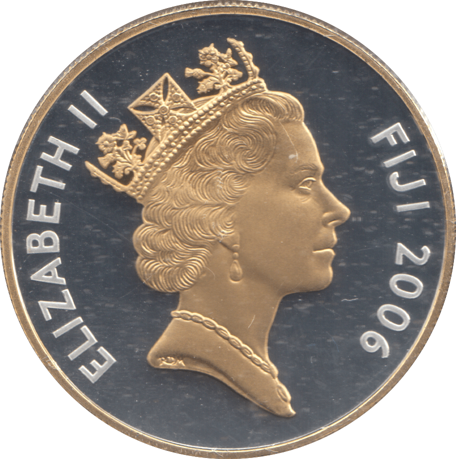 2006 SILVER PROOF FIVE DOLLARS FIJI - SILVER WORLD COINS - Cambridgeshire Coins