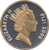2006 SILVER PROOF FIVE DOLLARS FIJI - SILVER WORLD COINS - Cambridgeshire Coins