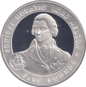 2006 SILVER PROOF FIVE POUND BAILIWICK OF GUERNSEY - SILVER WORLD COINS - Cambridgeshire Coins