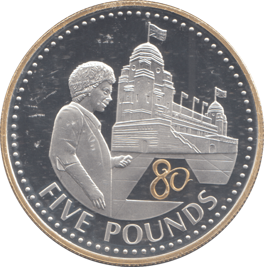 2006 SILVER PROOF FIVE POUND BAILIWICK OF JERSEY - SILVER WORLD COINS - Cambridgeshire Coins