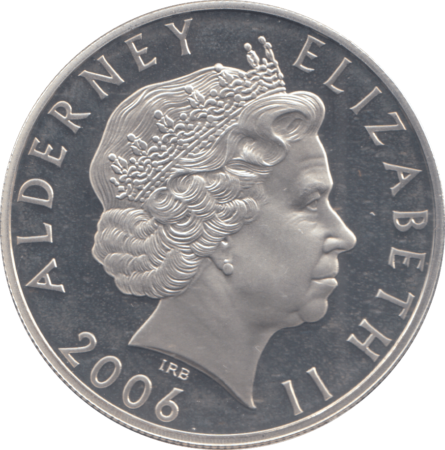 2006 SILVER PROOF FIVE POUNDS 80TH BIRTHDAY OF QUEEN ELIZABETH - £5 Silver Proof - Cambridgeshire Coins