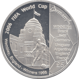2006 SILVER PROOF FIVE POUNDS FIFA WORLD CUP - £5 Silver Proof - Cambridgeshire Coins