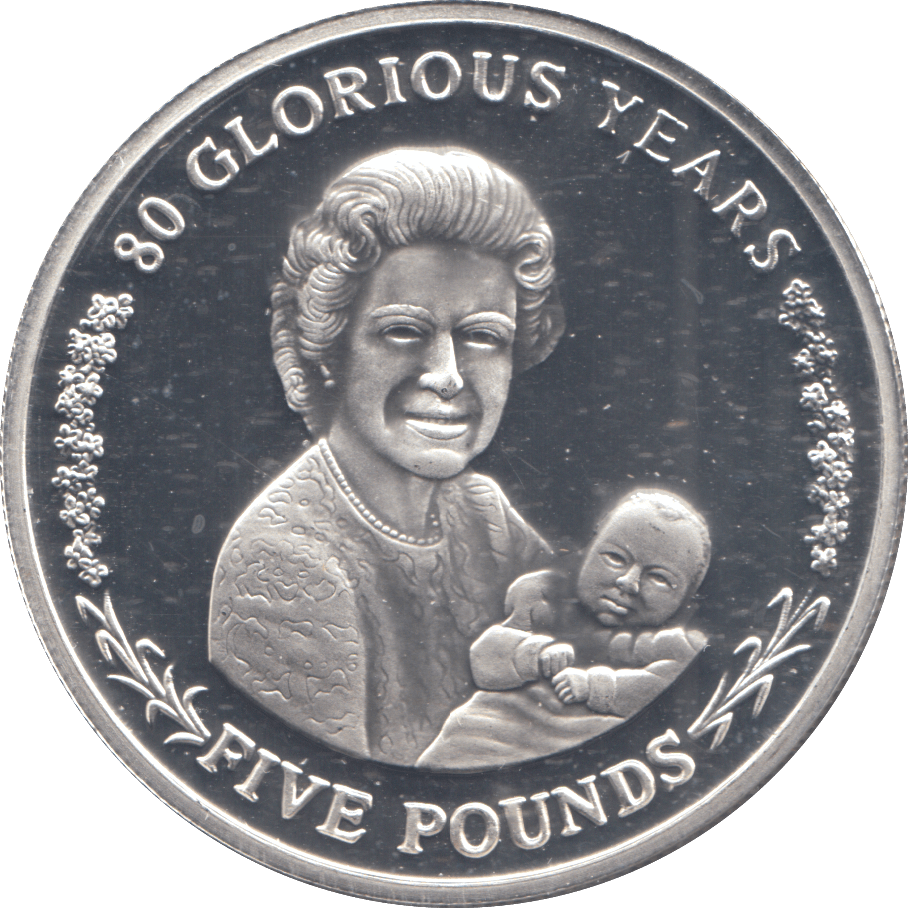 2006 SILVER PROOF FIVE POUNDS GIBRALTAR - SILVER WORLD COINS - Cambridgeshire Coins