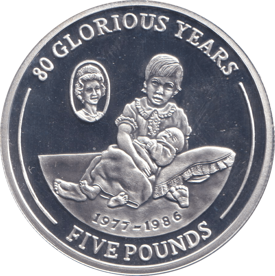 2006 SILVER PROOF FIVE POUNDS GIBRALTAR - SILVER WORLD COINS - Cambridgeshire Coins