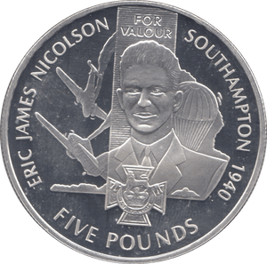 2006 SILVER PROOF FIVE POUNDS JERSEY - SILVER WORLD COINS - Cambridgeshire Coins
